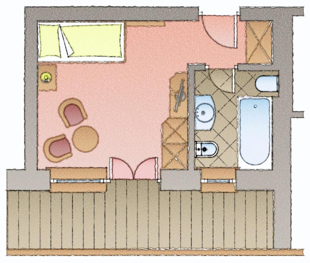 Piccolo Hotel Selva di Val Gardena Pokój zdjęcie